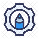 Administración de diseño  Icono