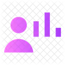 Administrador Crescimento Grafico Ícone