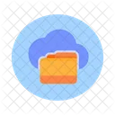 Administrador de archivos en la nube  Icono