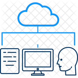 Administrador de servidor em nuvem  Ícone