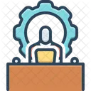 Administration Authority Cogwheel Icon