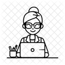 Administrative assistant  Icon