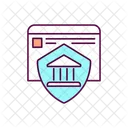 Administrative Balance Blue  Icon