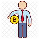 Bitcoin Business Money Icon