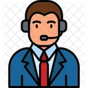 Administrator Business Man Consultant Icon