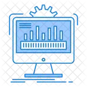 Admin Bereich Admin Dashboard Verarbeitung Symbol