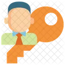 Administratorauthentifizierung  Symbol