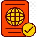 Admission Identification Pass Icon