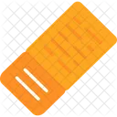 Admission Boarding Pass Coupon Icon