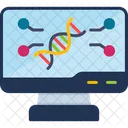 Adn Estructura Ciencia Icono