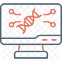 Adn Estructura Ciencia Icono
