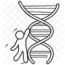 ADN Cadena De ADN Biologia Icono