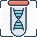 ADN Biologia Cromosoma Icono