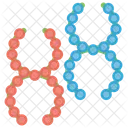 Gene Structure Genetique ADN Icône