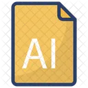 Adobe Illustrator File Illustrator Ai Icon