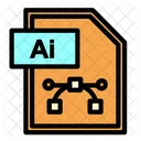 Adobe Illustrator Ai File Adobe Icon