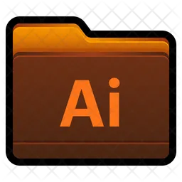 Adobe Illustrator Folder  Icon