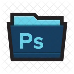 Adobe Photoshop folder  Icon