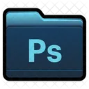Adobe Photoshop Folder  Icon