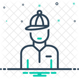Adolescent Icon - Download in Dualtone Style