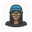 Adolescentes Negras Negras Mulheres Icon