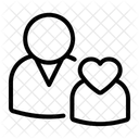 Adoption Love Heart Icon