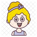 Cute Girl Kid Child アイコン