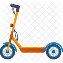 Scooter Electric Transportation Icon