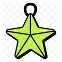 Adorno de estrella  Icon