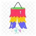 Adorno de piñata  Icono