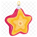 Estrella Decorativa Adorno De Estrella Estrella Colgante Icono