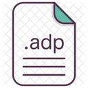 Adp File Document Icon