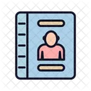Adress Book Education Icon