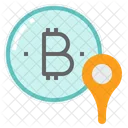 Adresse Bitcoin  Icône