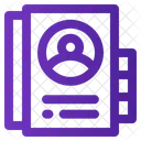 Adresse Buch Geschaft Icon