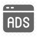 Ads Sponsorship Content Icon