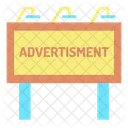 Iads 광고판 광고 광고판 아이콘