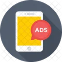 Ads Mobile Marketing Icon