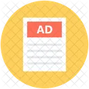 Ads Paper Classifieds Icon