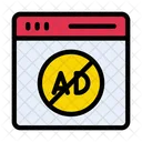 Ads Stop Banned Icon