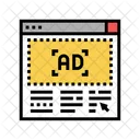 Ad Banner Website Icon