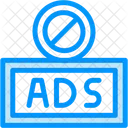 Ads Block Ban Advertising Icon