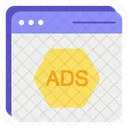 Ads Blocks Ads Marketing Icon