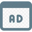 Ads Browser Online Advertising Advertising Icon