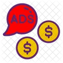 Ads Budget  Icon