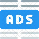 Ads Center Margin  Icon