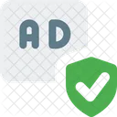 Ads Check Shield  Icon