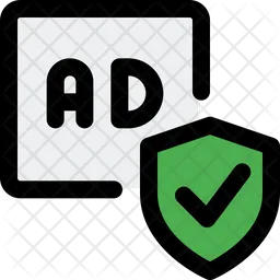 Ads Check Shield  Icon