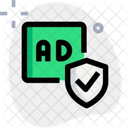 Ads Check Shield  Icon