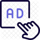 Ads Click Click Advertisement Click Advertising Symbol